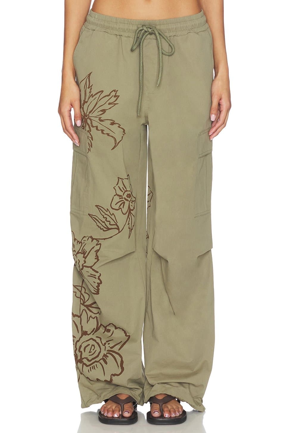 revolve Cotton Parachute Pant