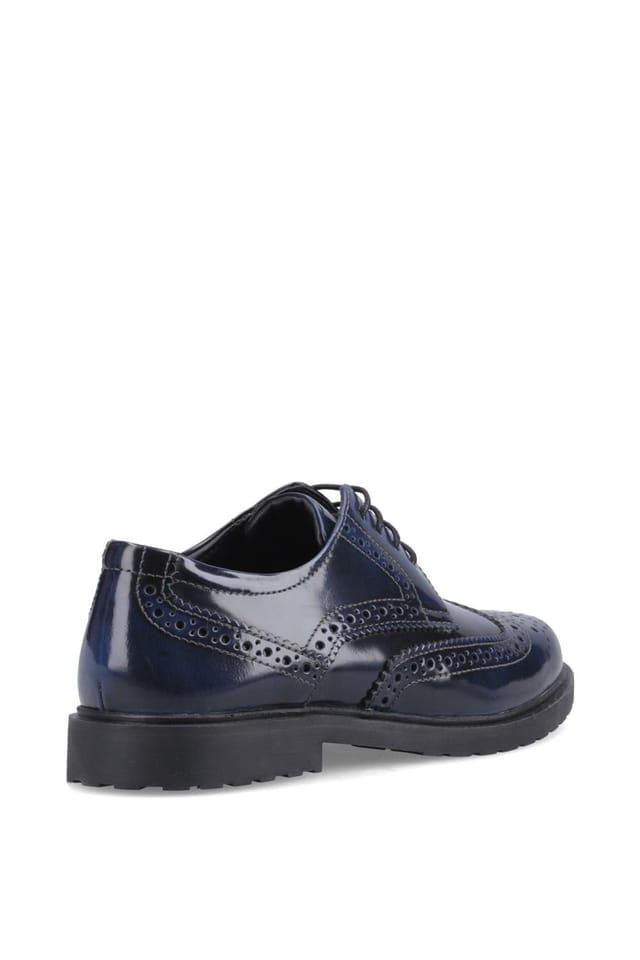 Hush Puppies Hush Puppies Women's Verity Hi-Shine Brogue in Navy - 2