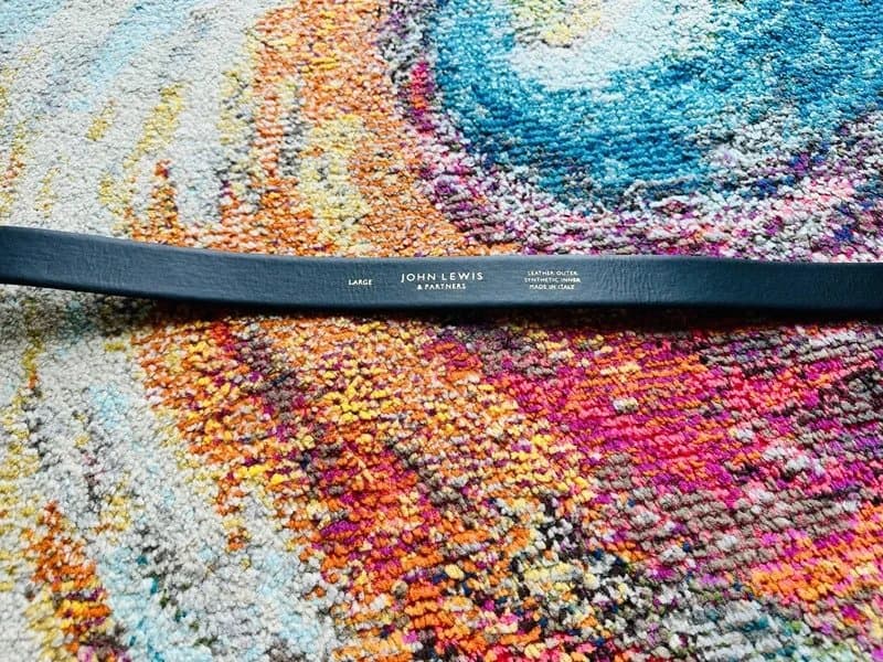 John Lewis RRP £45 *within warranty* John Lewis Italian Leather Belt