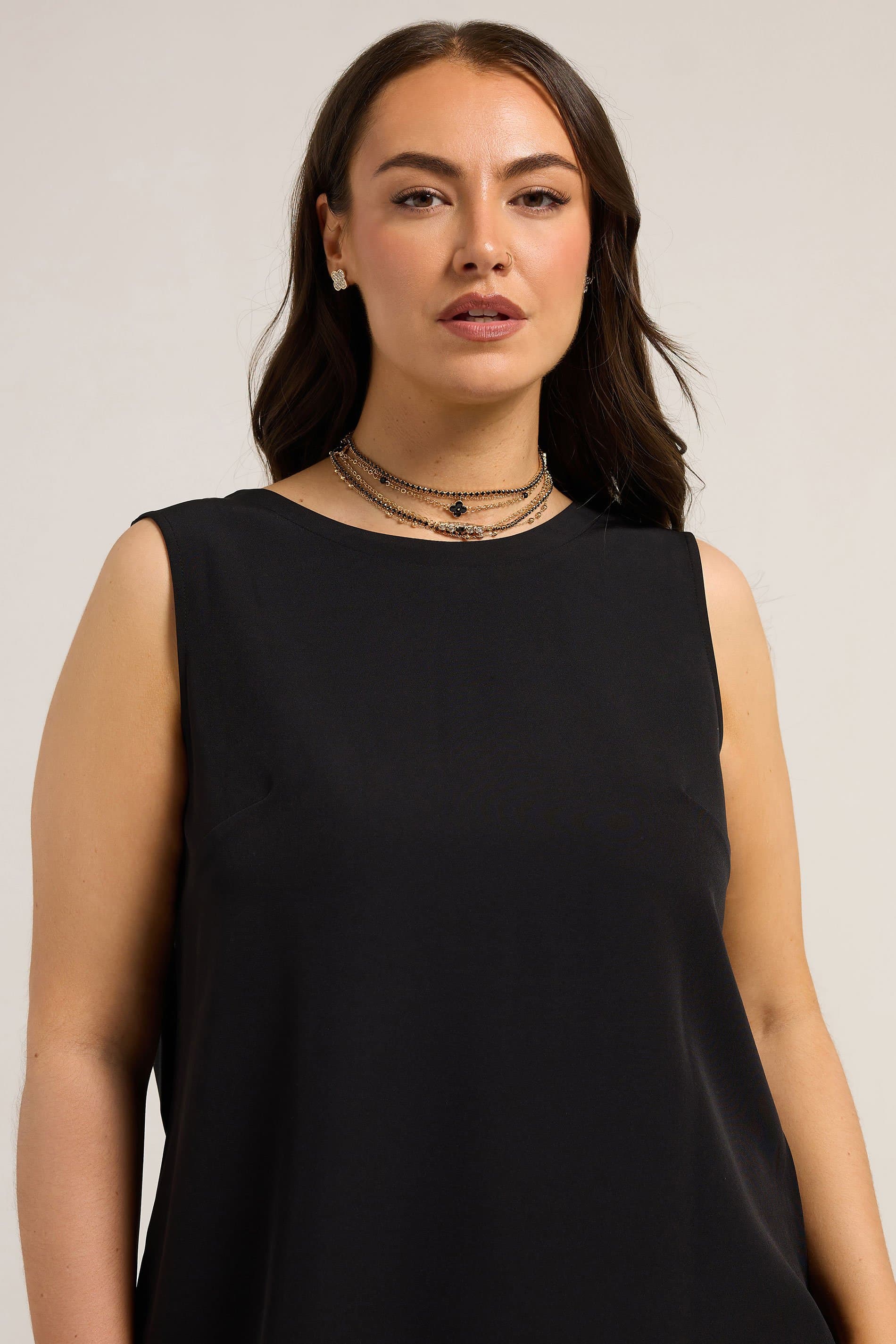 Yours 6 Pack Gold Tone Diamante Choker Necklace