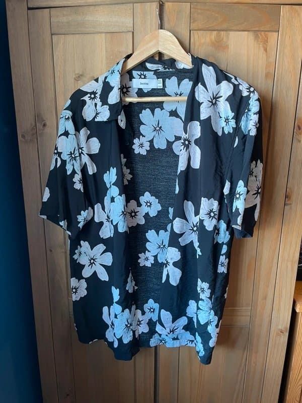 Bershka Bershka Flower Print Shirt