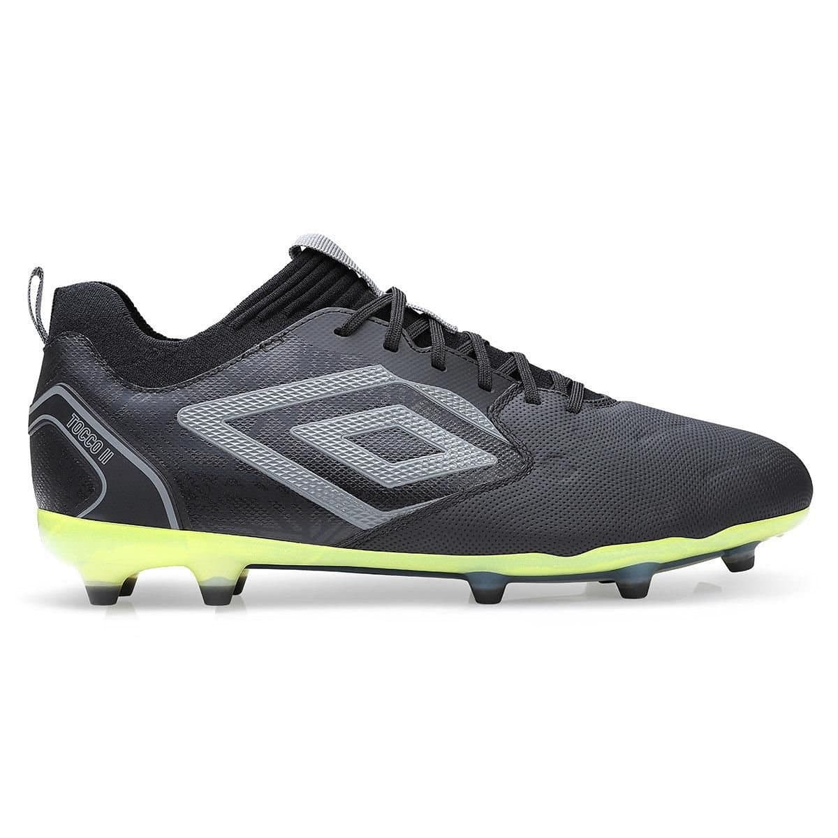 Umbro Umbro Men's Tocco 2 Pro Leather Firm Ground Boots in True Black