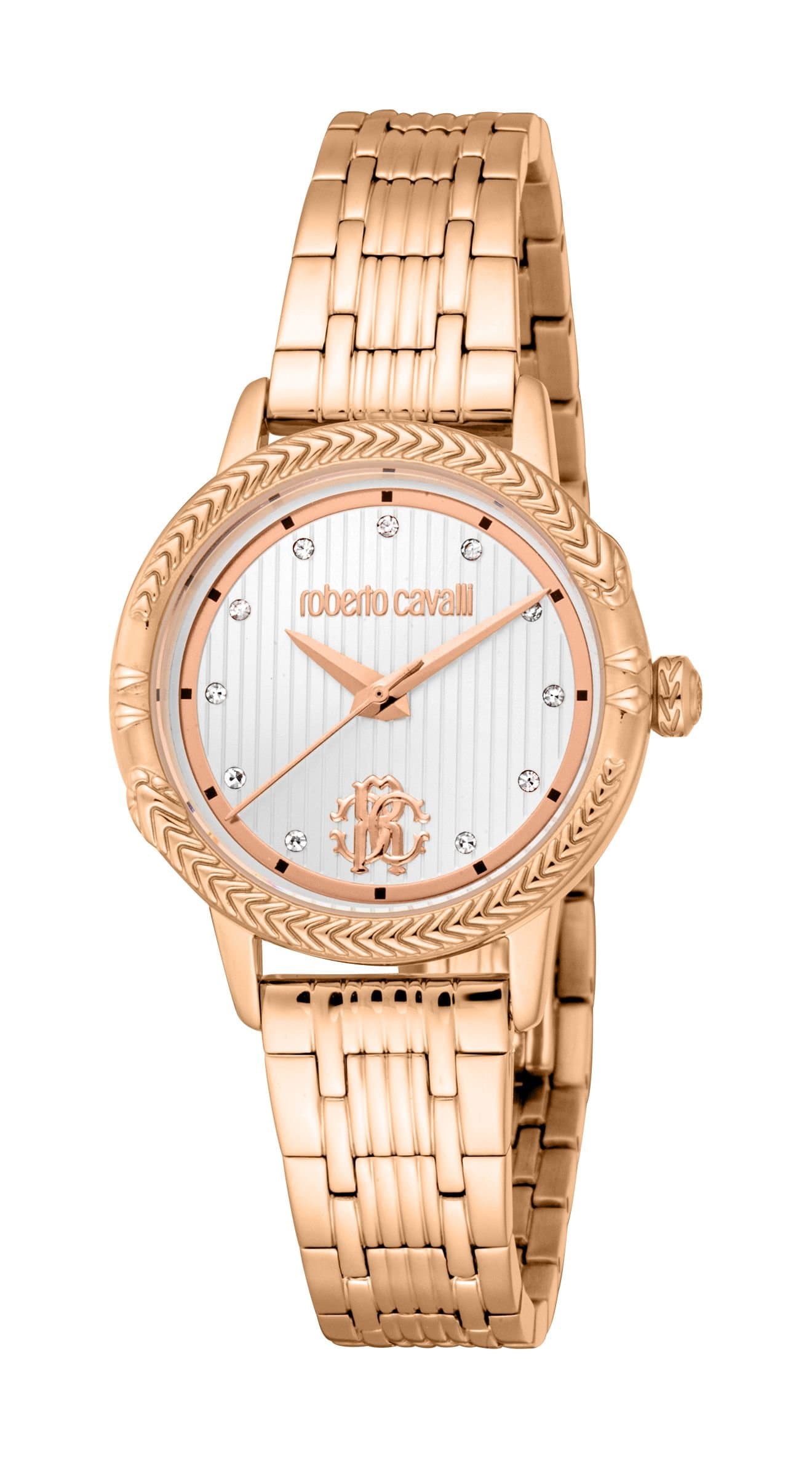 Roberto Cavalli Roberto Cavalli Women's Women Stainless Steel Rose Gold Color Watch