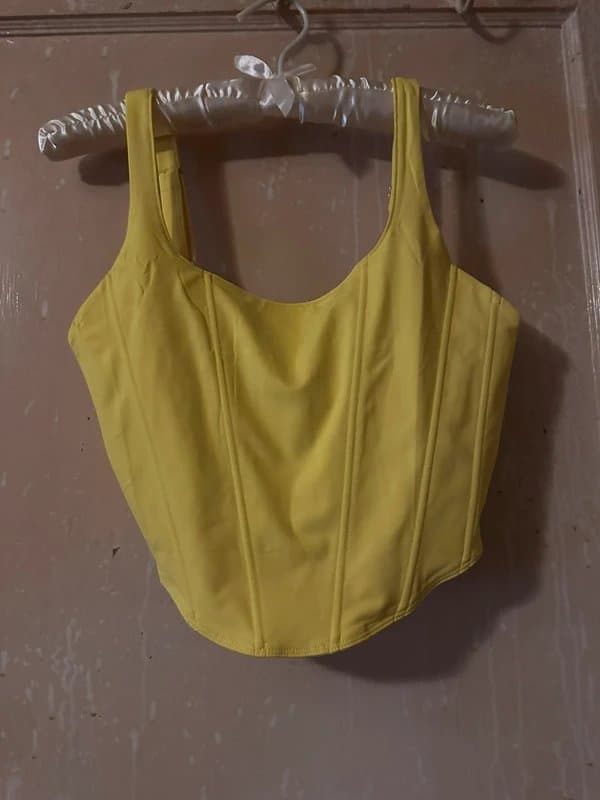 ASOS Corset Top With Boning
