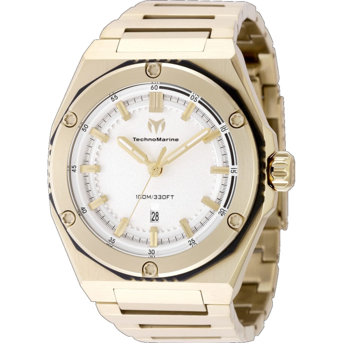 TechnoMarine TechnoMarine Men's TM-416077 Coral Legacy 45mm Quartz Watch in Gold - 1