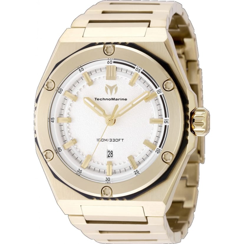 TechnoMarine TechnoMarine Men's TM-416077 Coral Legacy 45mm Quartz Watch in Gold - 1
