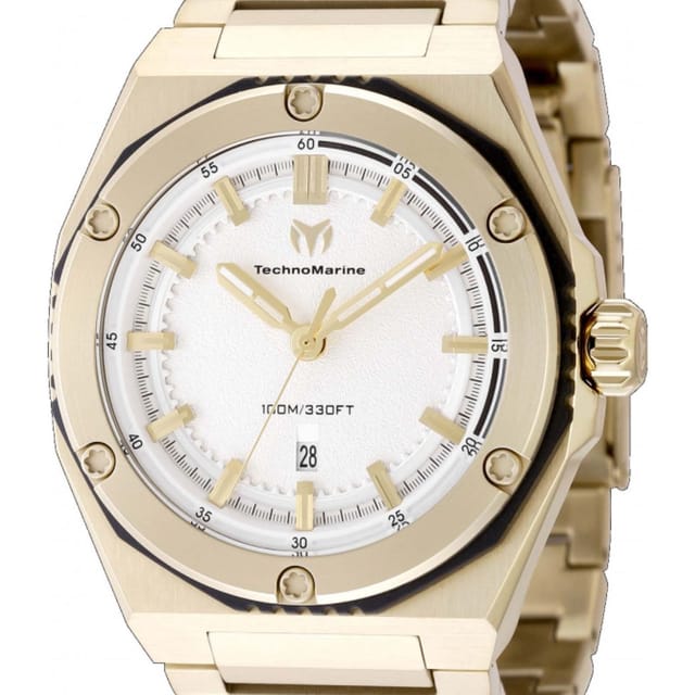 TechnoMarine TechnoMarine Men's TM-416077 Coral Legacy 45mm Quartz Watch in Gold - 2