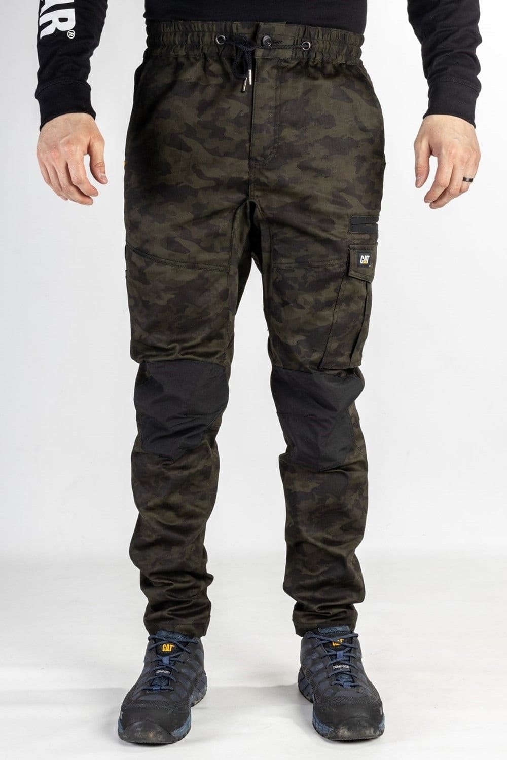 Caterpillar Men's Dynamic Trousers in Dark Green