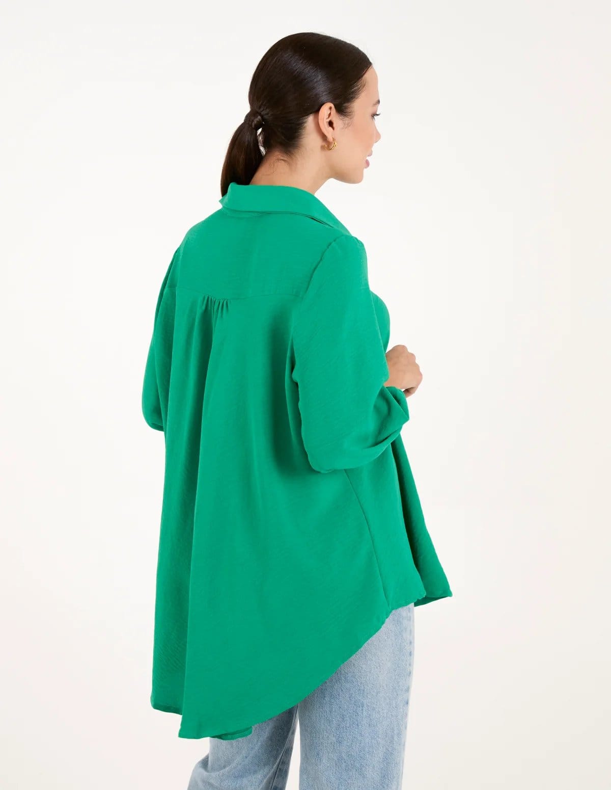 Blue Vanilla Front Button Shirt - 4