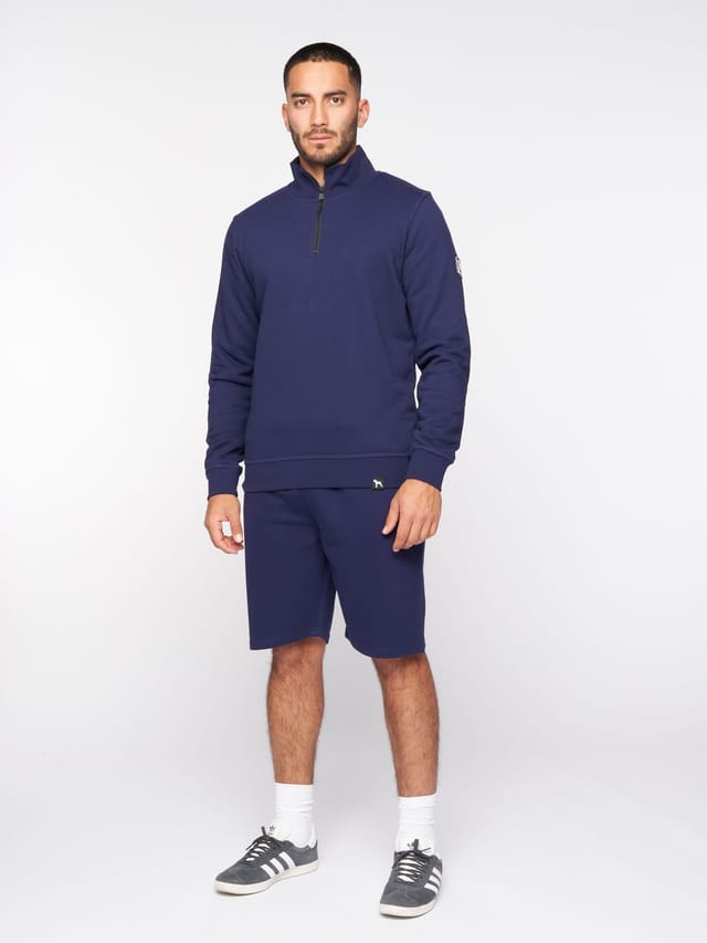 One True Saxon One True Saxon Men's Dexon Zip Hoodie in Navy - 3