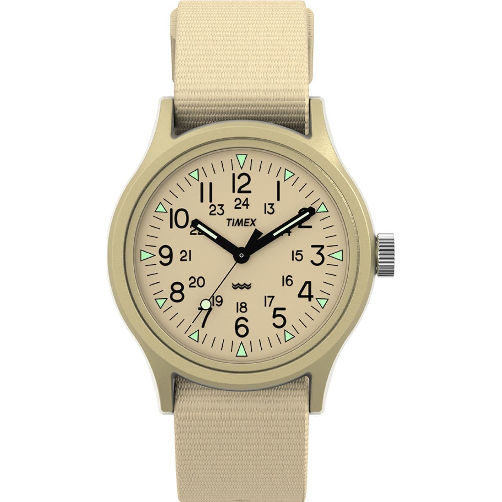 Timex Timex Men's TW2Y19800 MK1 36mm Quartz Watch in Beige
