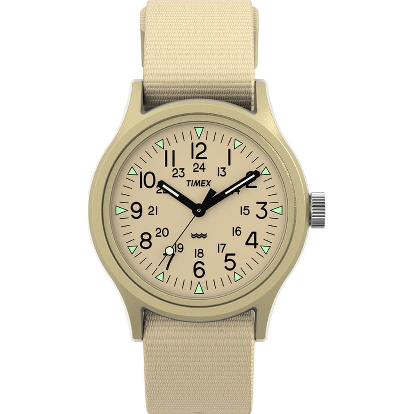 Timex Timex Men's TW2Y19800 MK1 36mm Quartz Watch in Beige - 1