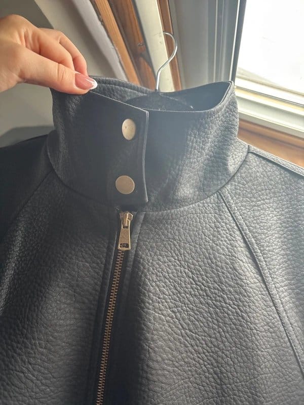 ASOS Design Black Leather Jacket