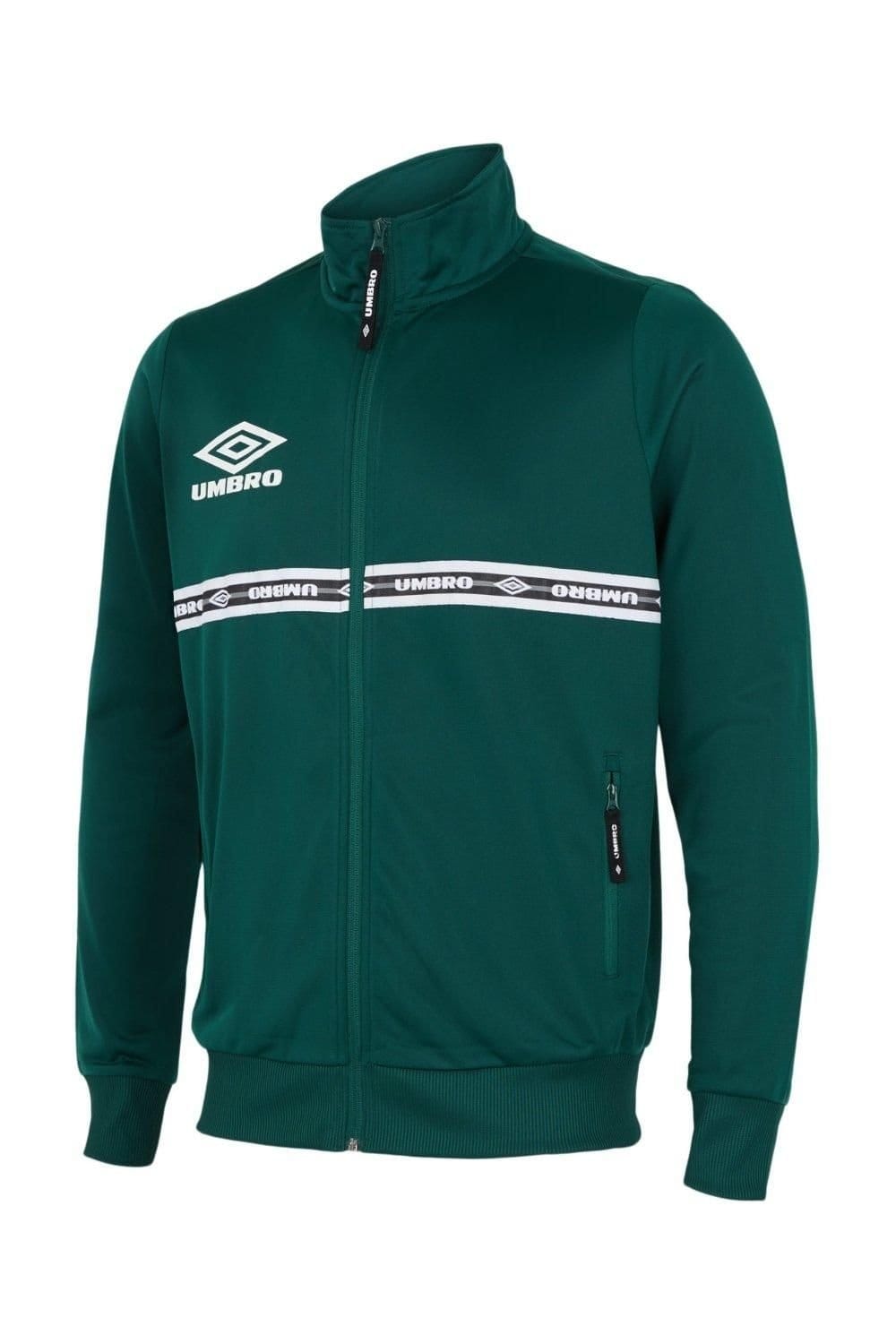 Umbro Umbro Men's Taped Green Track Jacket - 4