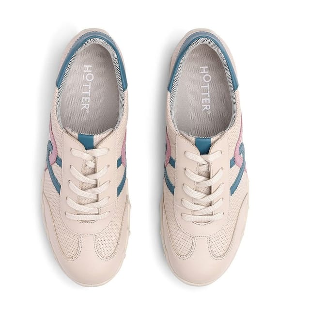 Hotter Hotter Women's Wide Fit 'Marianne' Trainers in Light Sand - 3