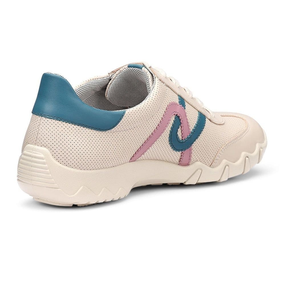 Hotter Hotter Women's Wide Fit 'Marianne' Trainers in Light Sand - 4