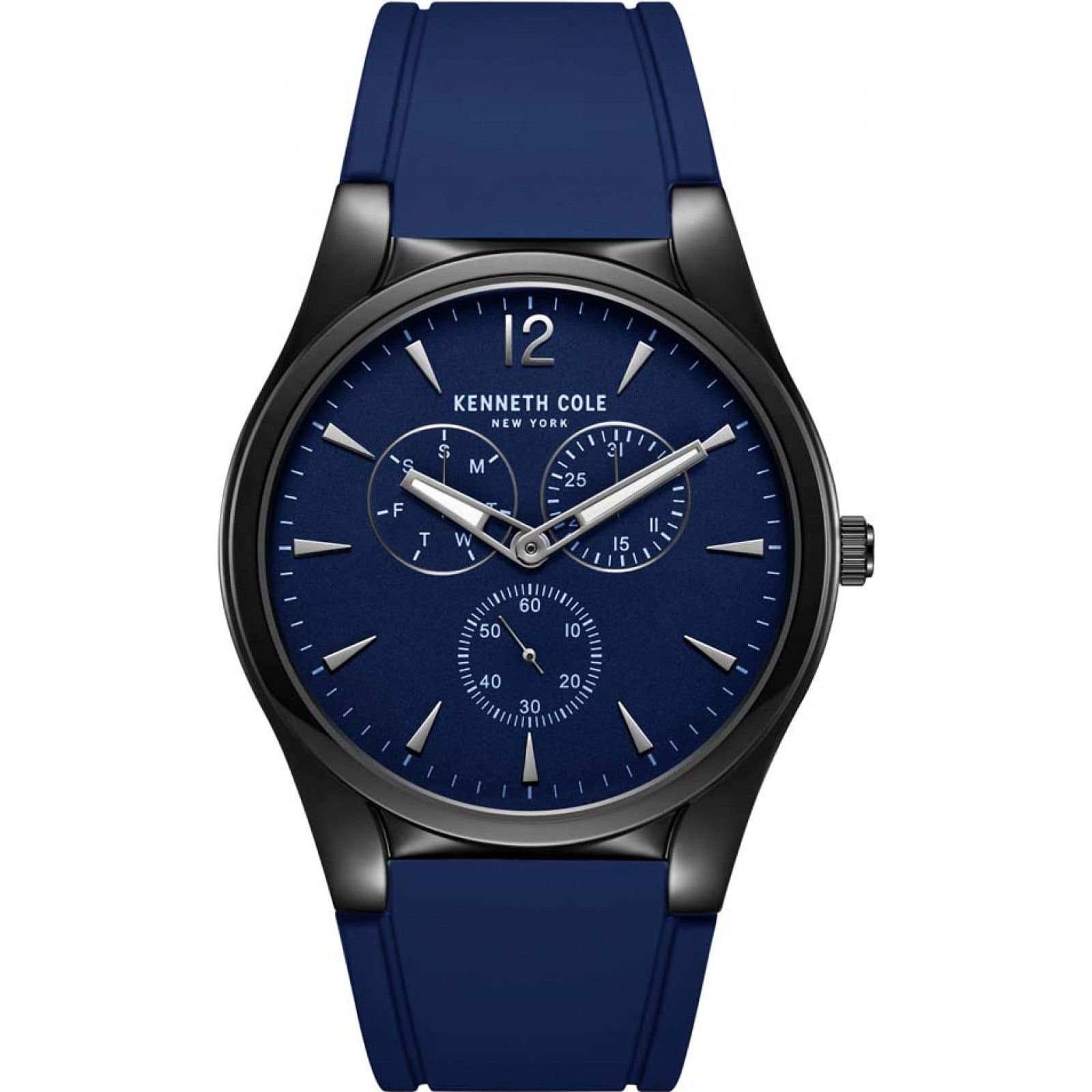 Kenneth Cole Kenneth Cole Men's KC51124002 Modern 44mm Quartz Watch in Blue