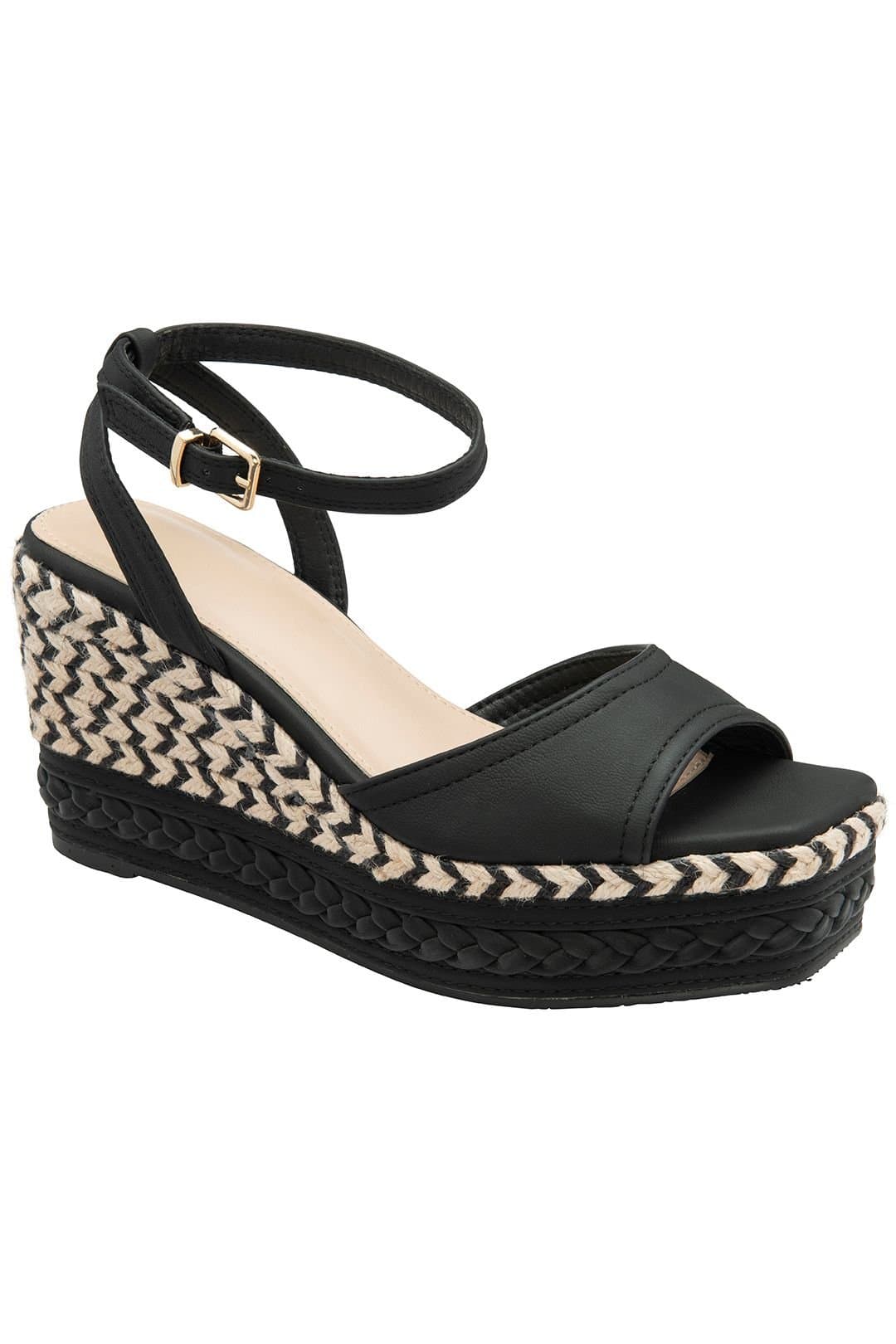 Ravel Ravel Women's Black 'Canning' Wedge Sandals