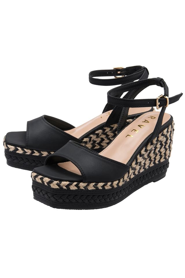 Ravel Ravel Women's Black 'Canning' Wedge Sandals - 2