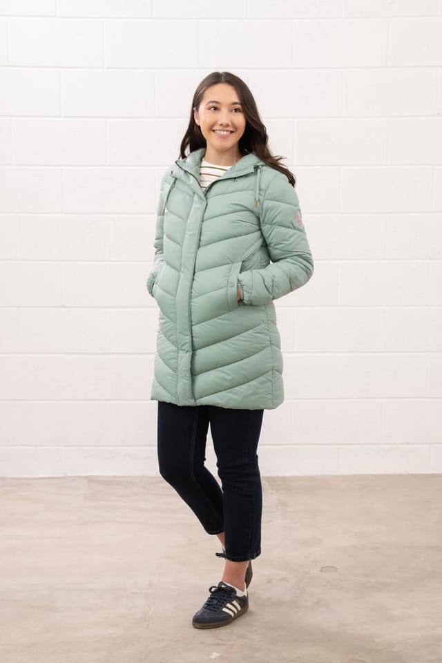 Lighthouse Clothing Lighthouse Clothing Women's Laurel Coat in Light Green - 2