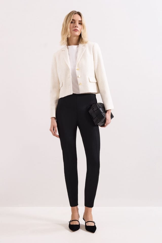 Phase Eight Phase Eight Women's Charlie High Rise Slim Fit Trouser in Black - 3