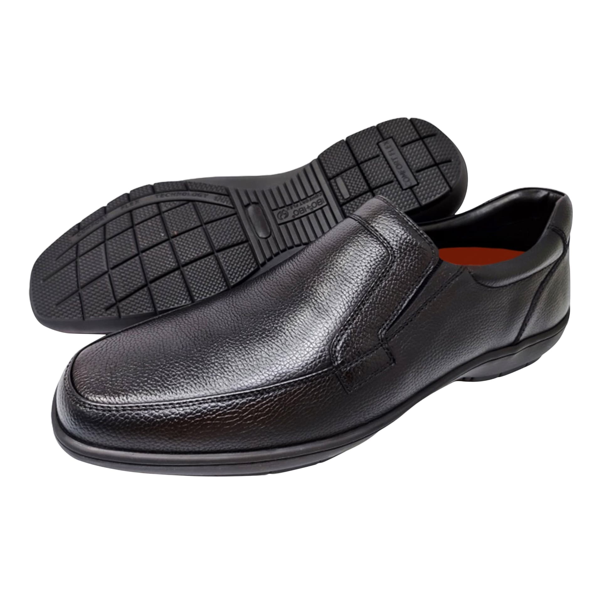 LB COMFORT LB COMFORT Men's Julian Leather Shoes in Black