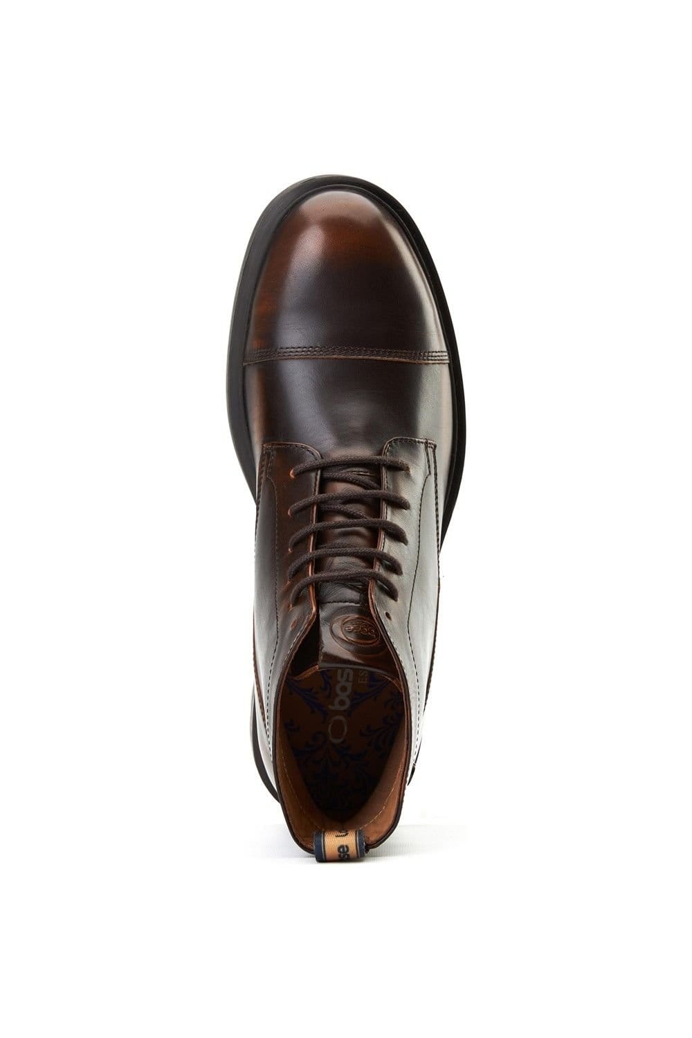 Base London Base London Men's Boulton Toe Cap Boot in Brown - 4