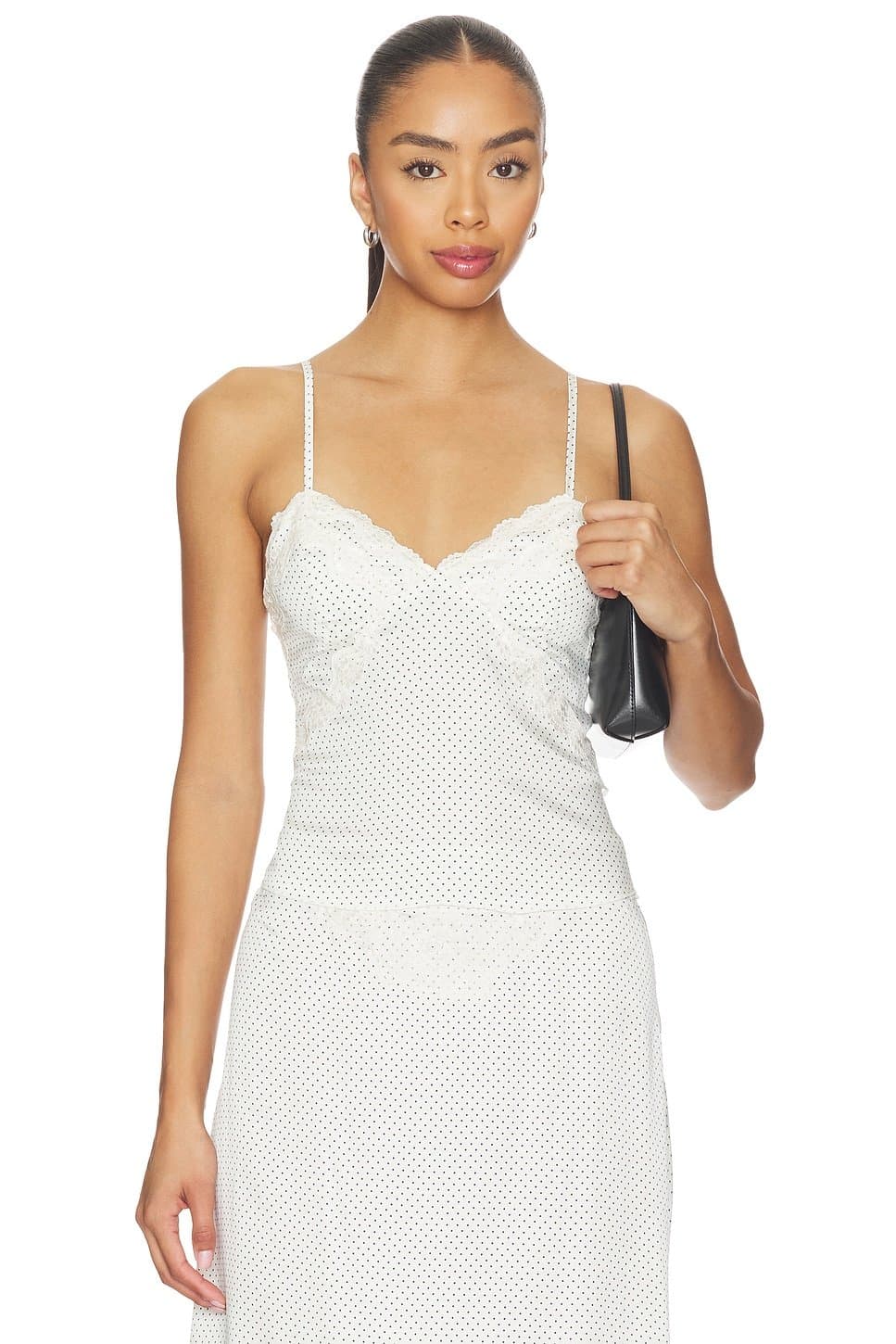 revolve Revolve French Pearl Silk Camisole