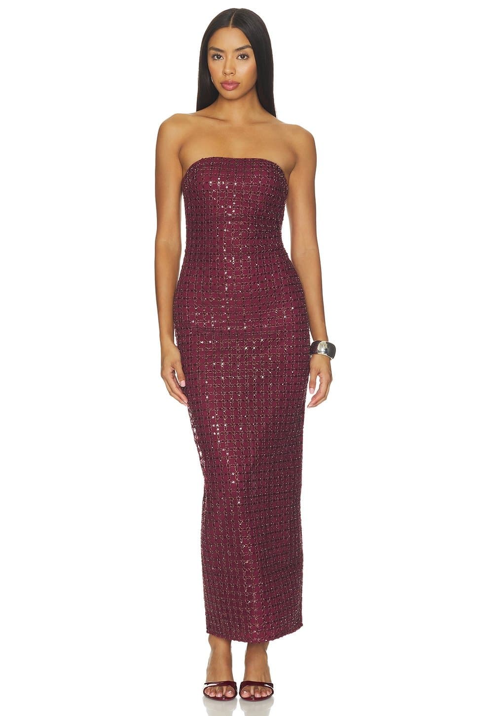 revolve Beaded Maxi Tube Dress