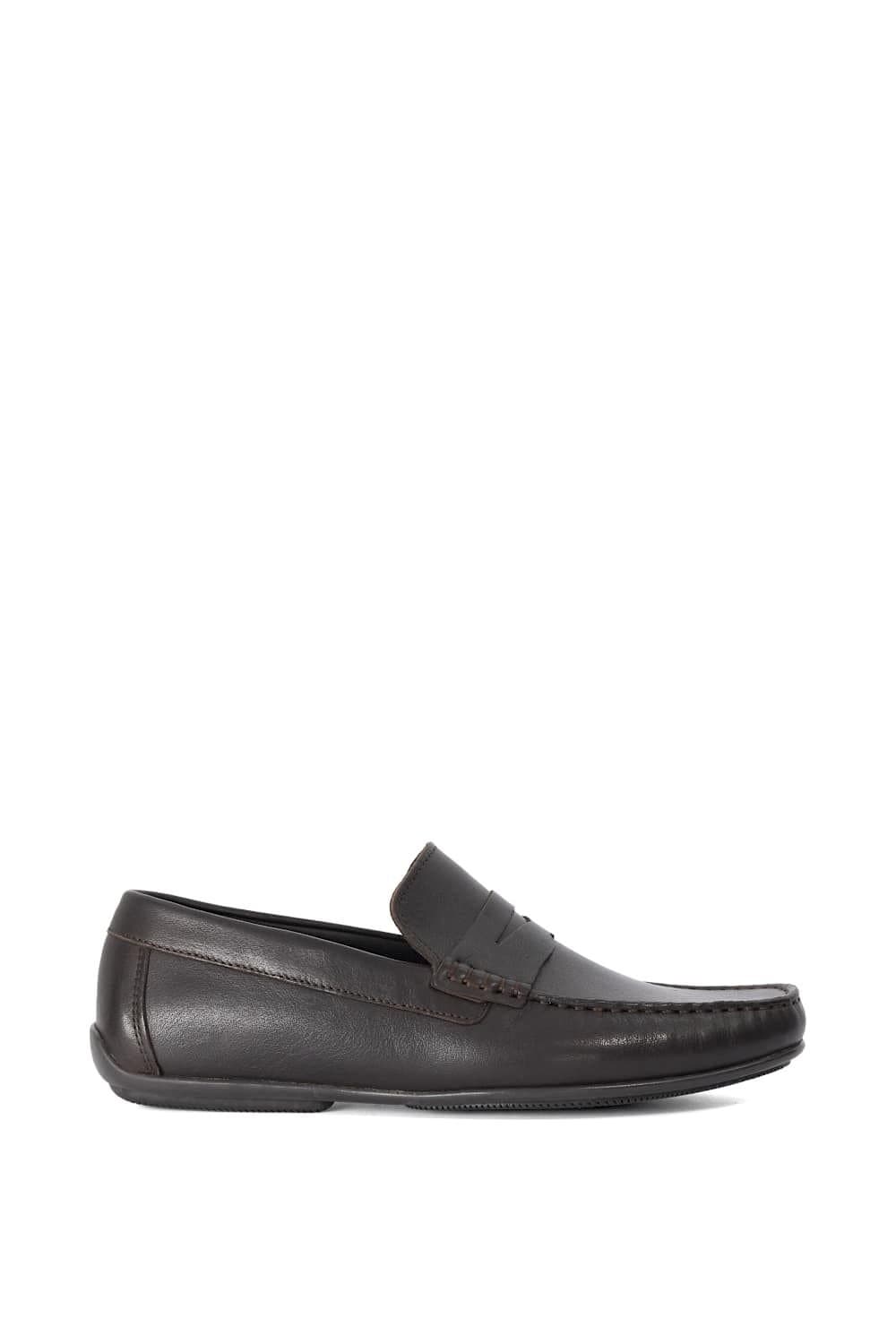 Dune London Dune London Men's 'Blimes' Leather Slip-On Shoes in Brown