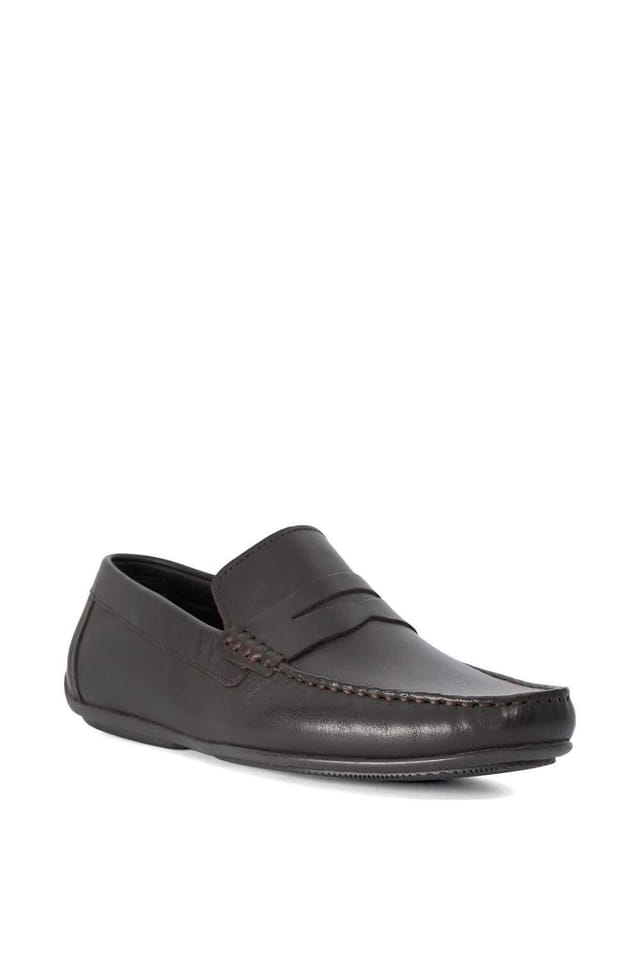 Dune London Dune London Men's 'Blimes' Leather Slip-On Shoes in Brown - 2