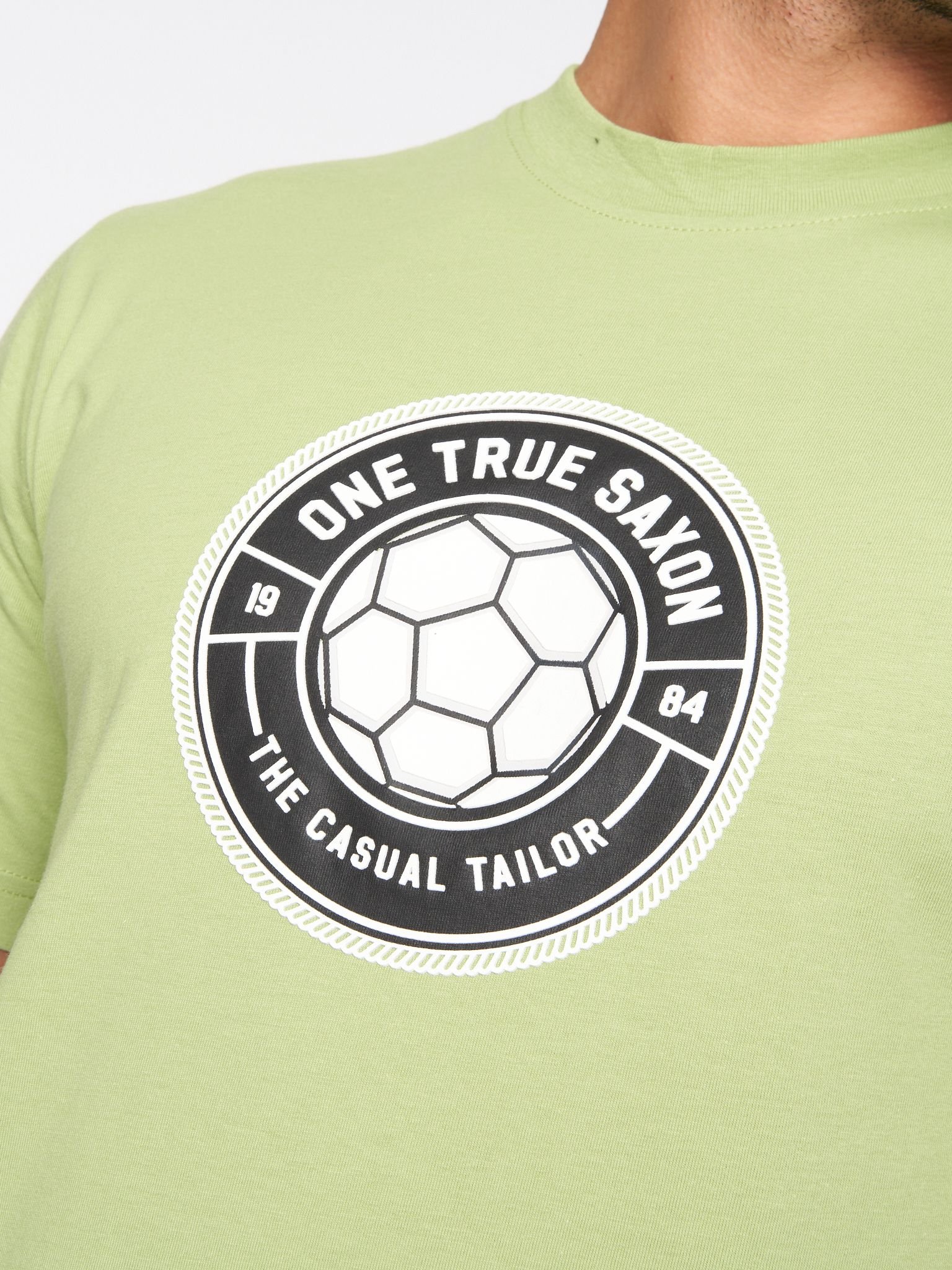 One True Saxon One True Saxon Men's Baller T-Shirt in Green - 2