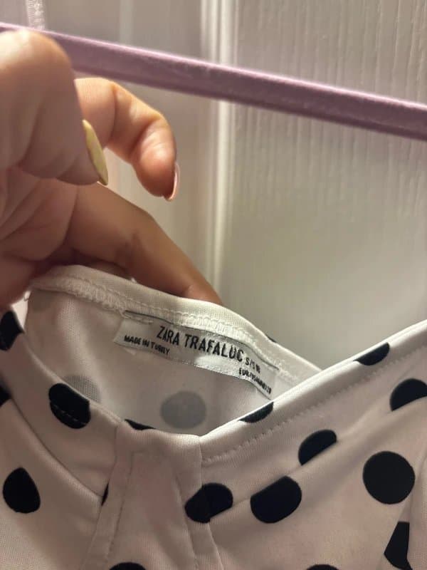 Zara Zara polka bodysuit size Small