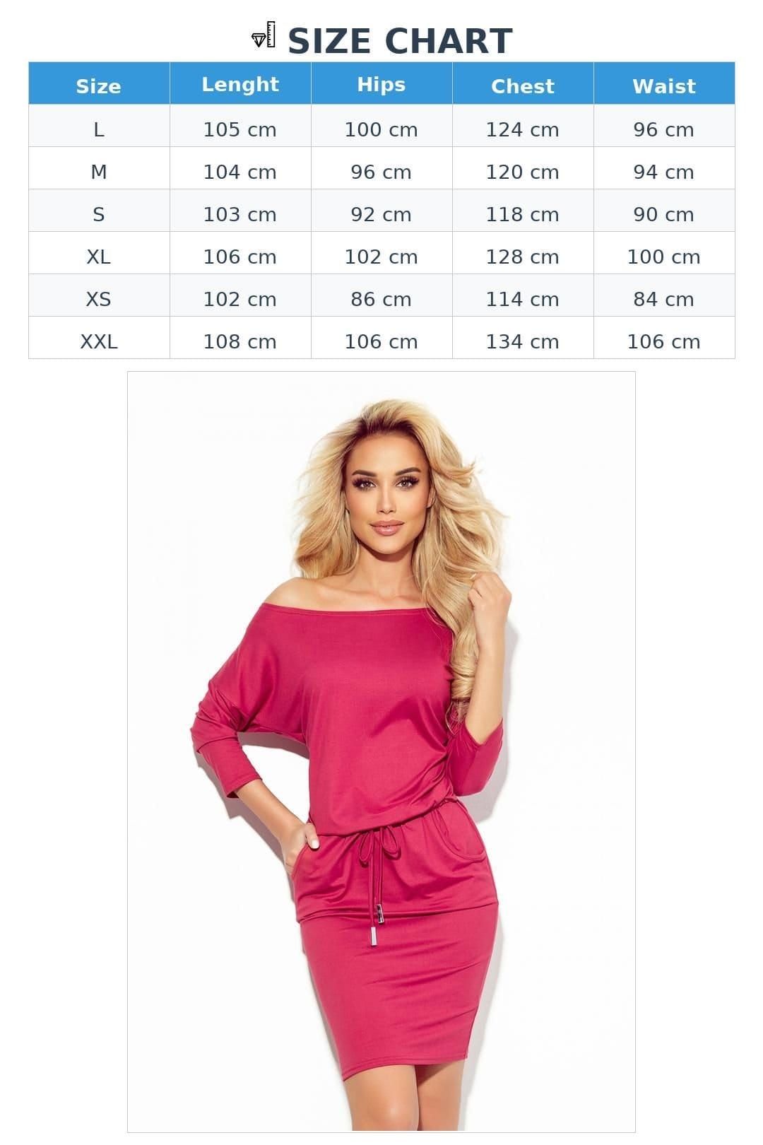 Love Lace Love Lace Women's Sporty Elastic 3/4 Sleeve Dress Pockets in Pink - 4