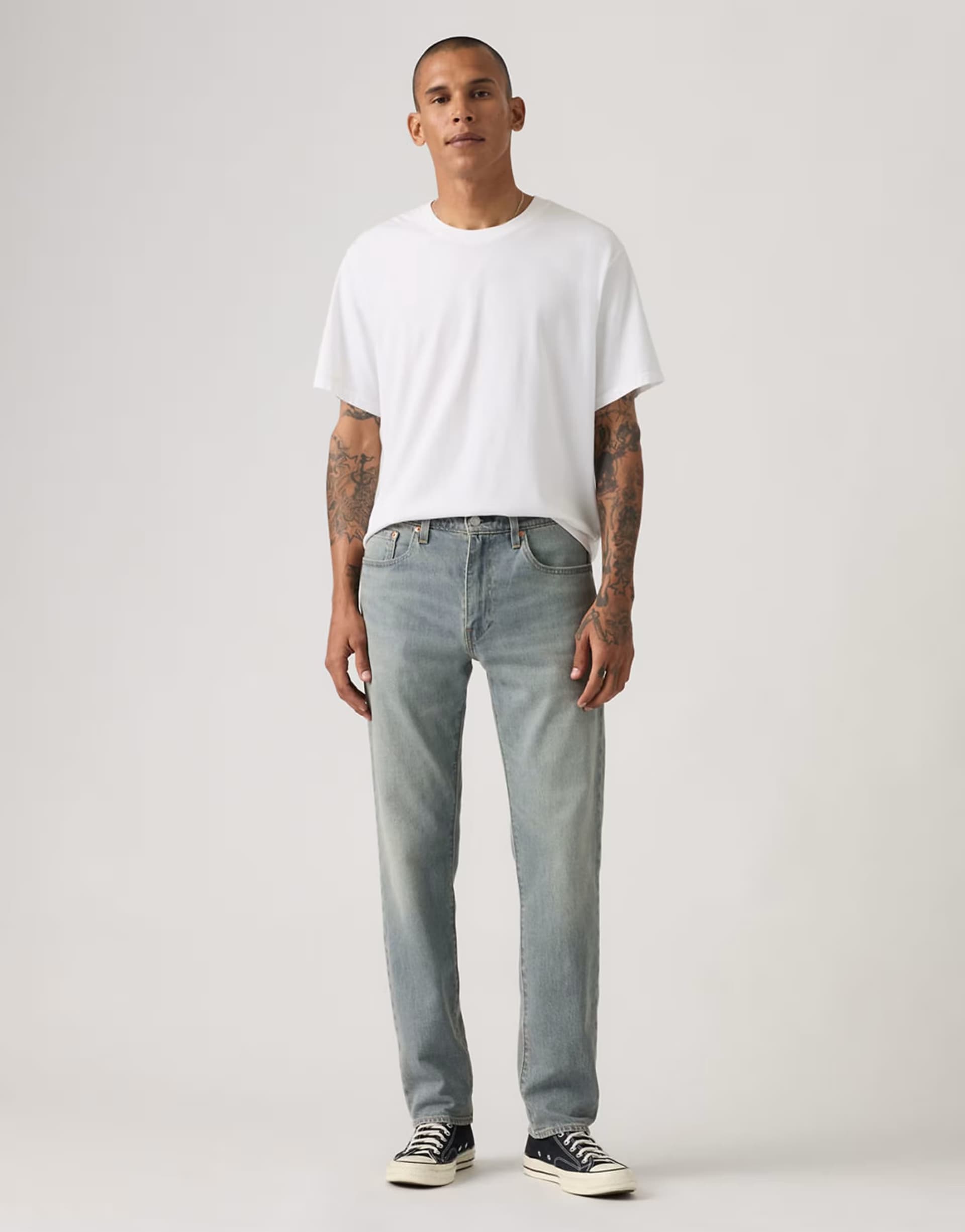 ASOS Levi's 502 tapered fit jeans in blue