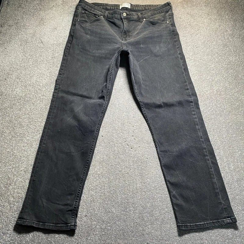 ASOS Design Asos design jeans women's w38 l32 black slim denim stylish