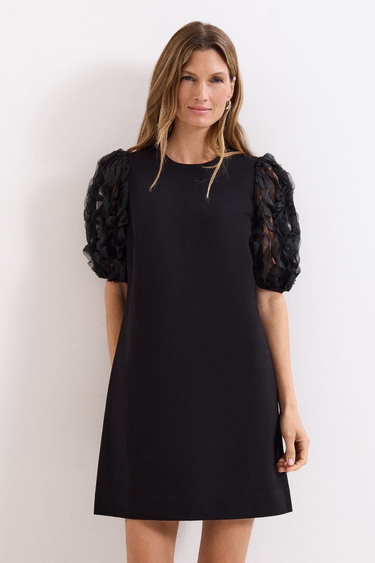 Phase Eight Phase Eight Women's Aida Black Shift Dress