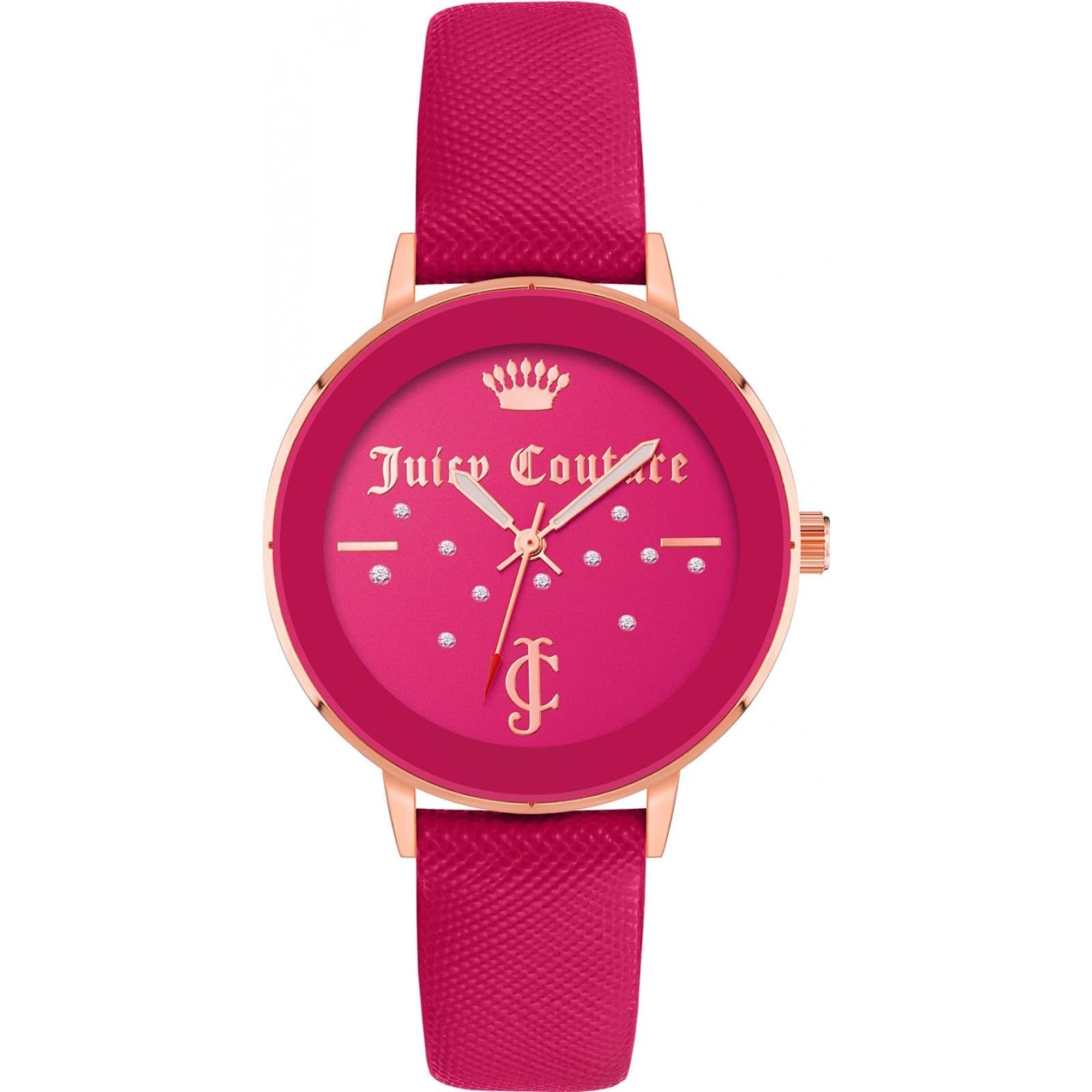 Juicy Couture Juicy Couture Women's JC1264RGHP 38mm Quartz Watch in Pink