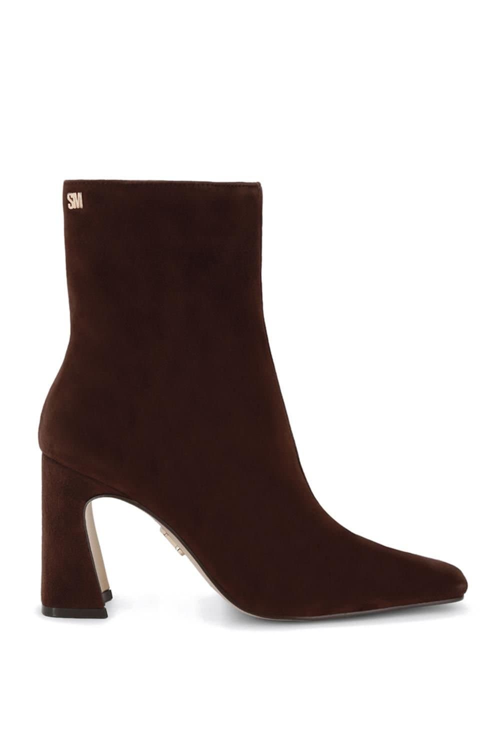 Steve Madden STEVE MADDEN Women's 'Flares Dark Brown Suede' Suede Boots