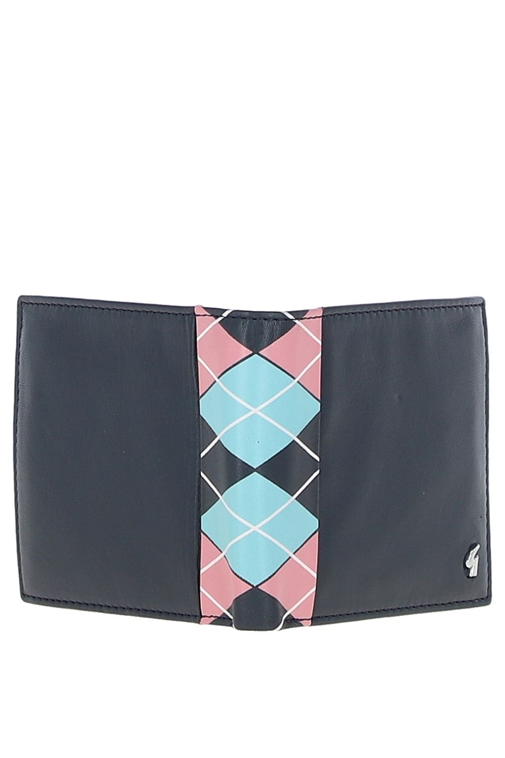 Gabicci GABICCI Men's Real Leather 4 Card Bilfold Wallet in Navy - 3