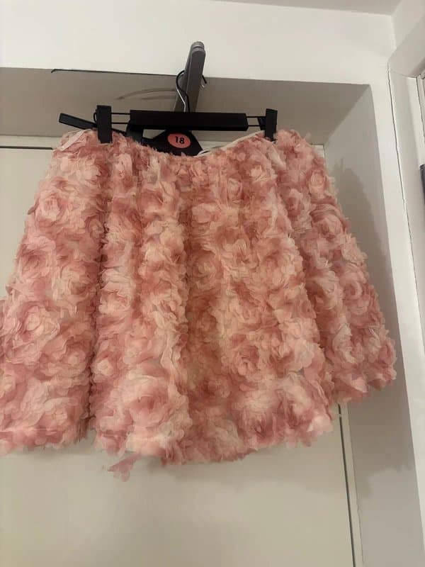 ASOS Ass luxe 3d floral skirt