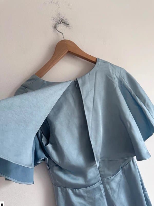 Ted Baker Ted baker bridesmaid dress prom satin sky blue 12 new BNWT 3 £250