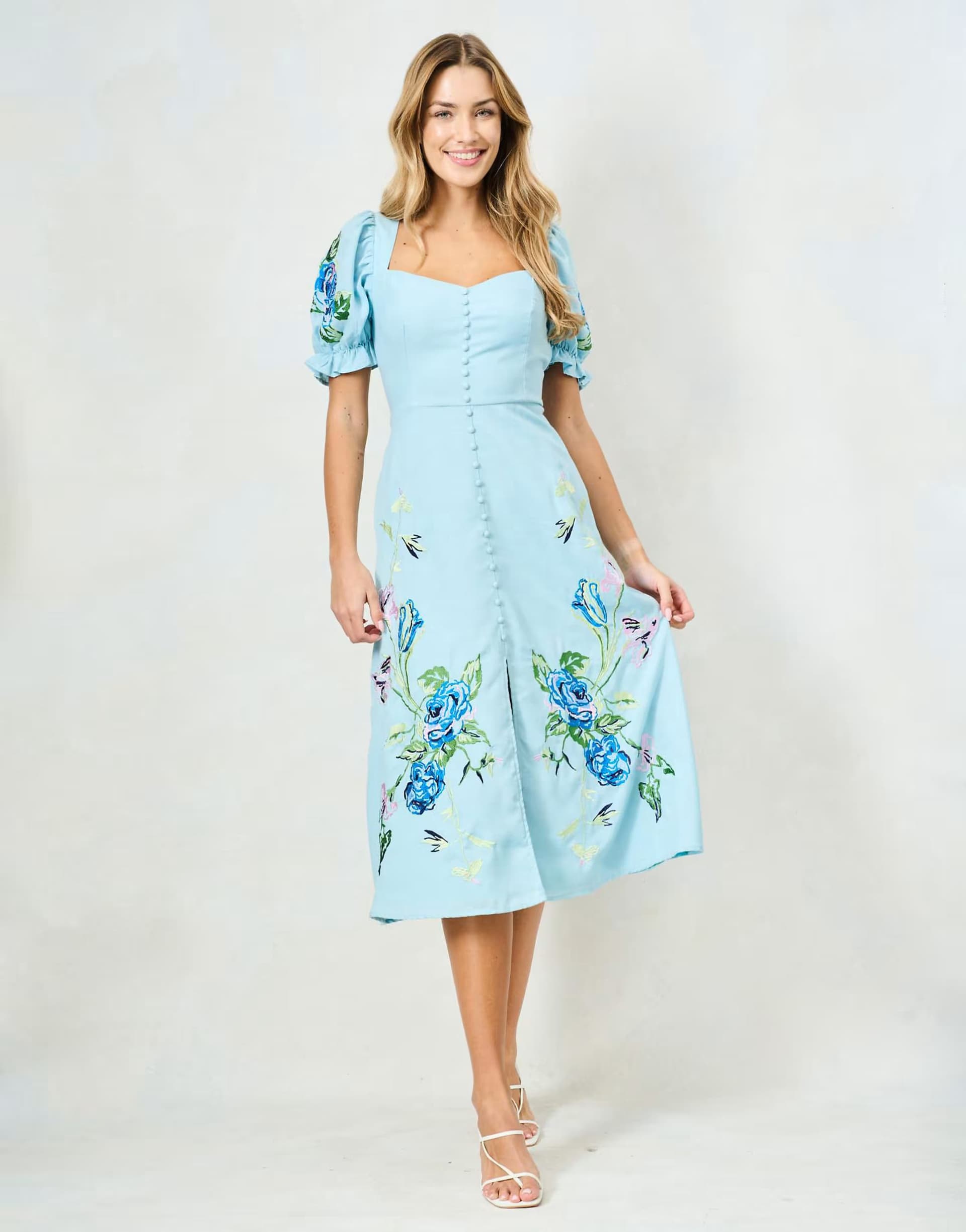 ASOS Hope & Ivy The lacey in light blue