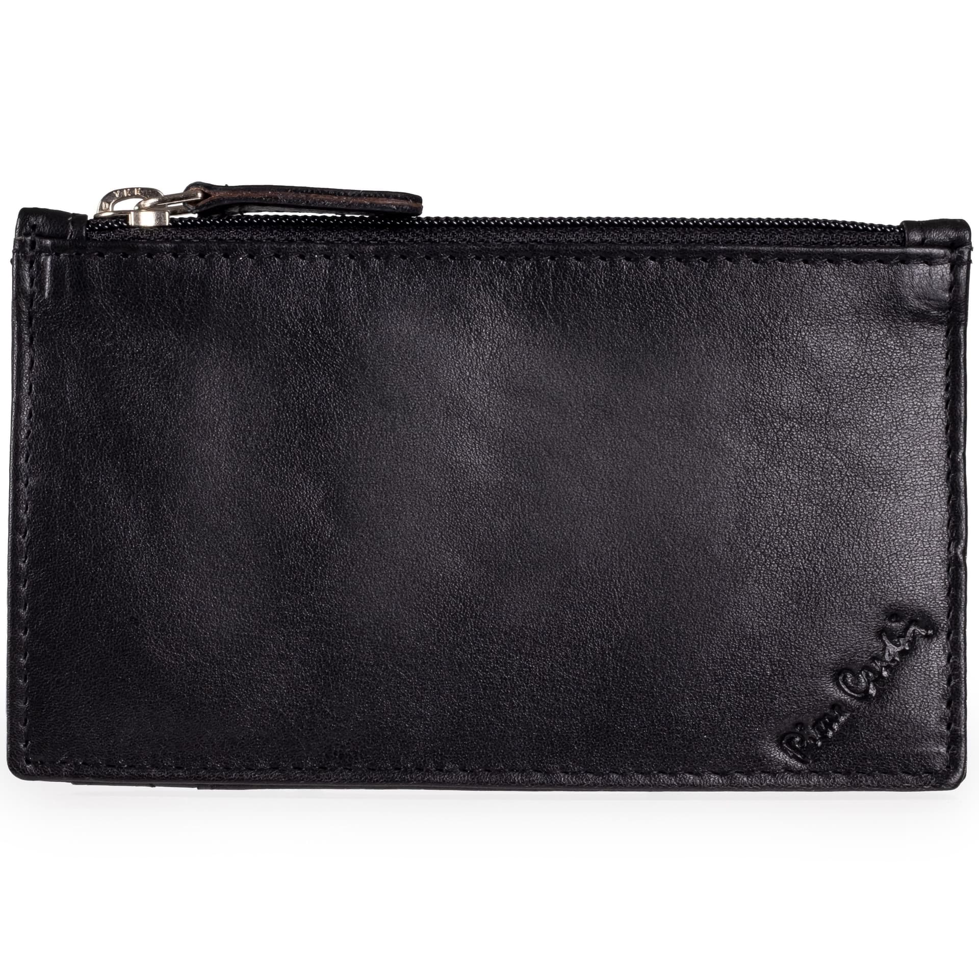 Pierre Cardin Pierre Cardin Men's Mens Genuine Leather Card Wallet Nappa Slim Gift Box Black