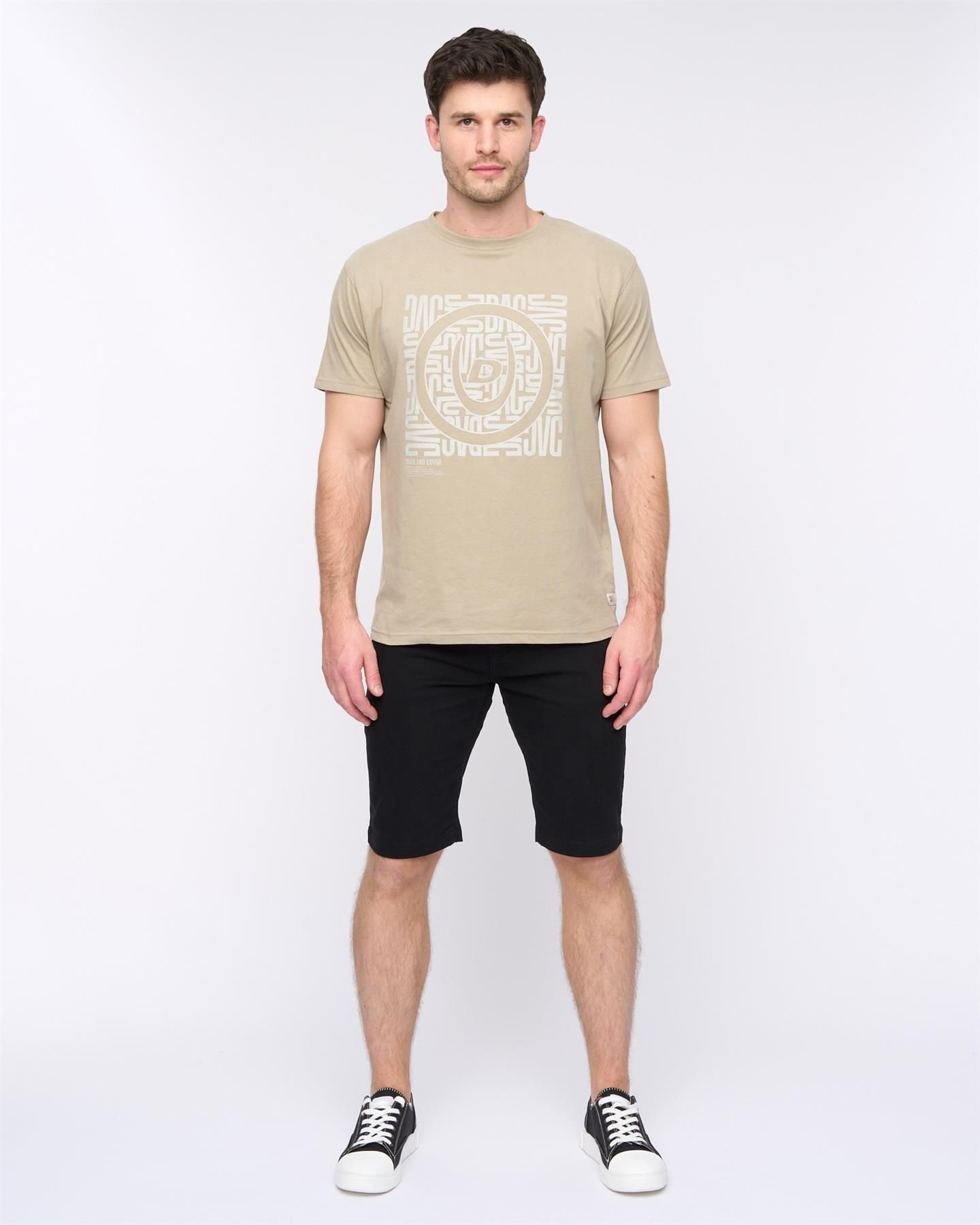 Duck&Cover Duck&Cover Men's Franztown Shorts in Black - 4