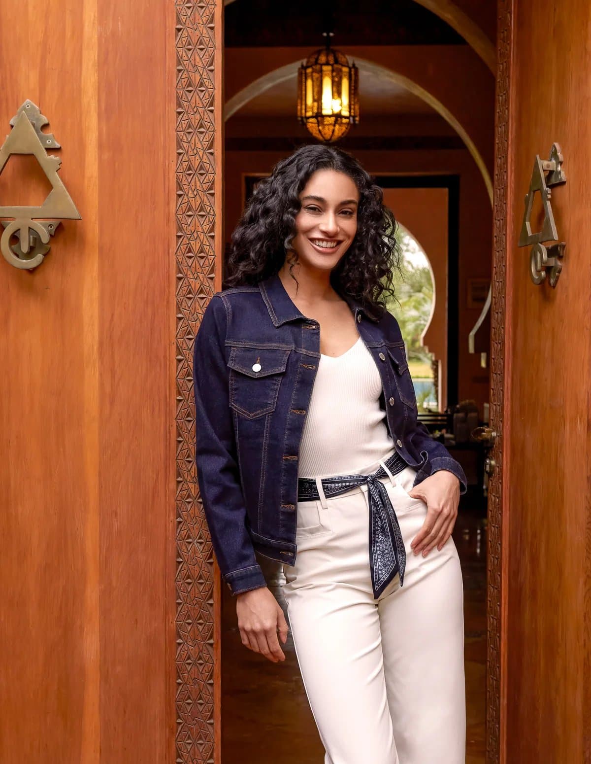 Blue Vanilla Boxy Denim Jacket