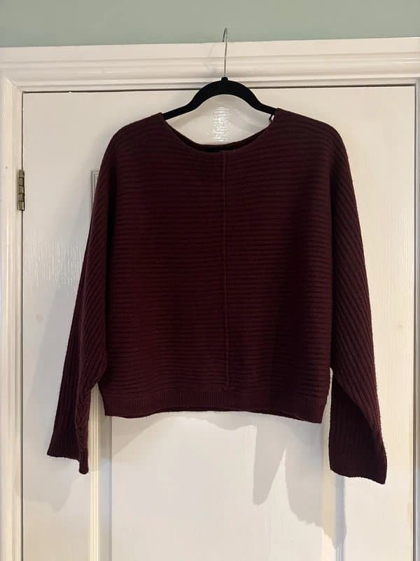 New Look New look burgundy jumper UK M