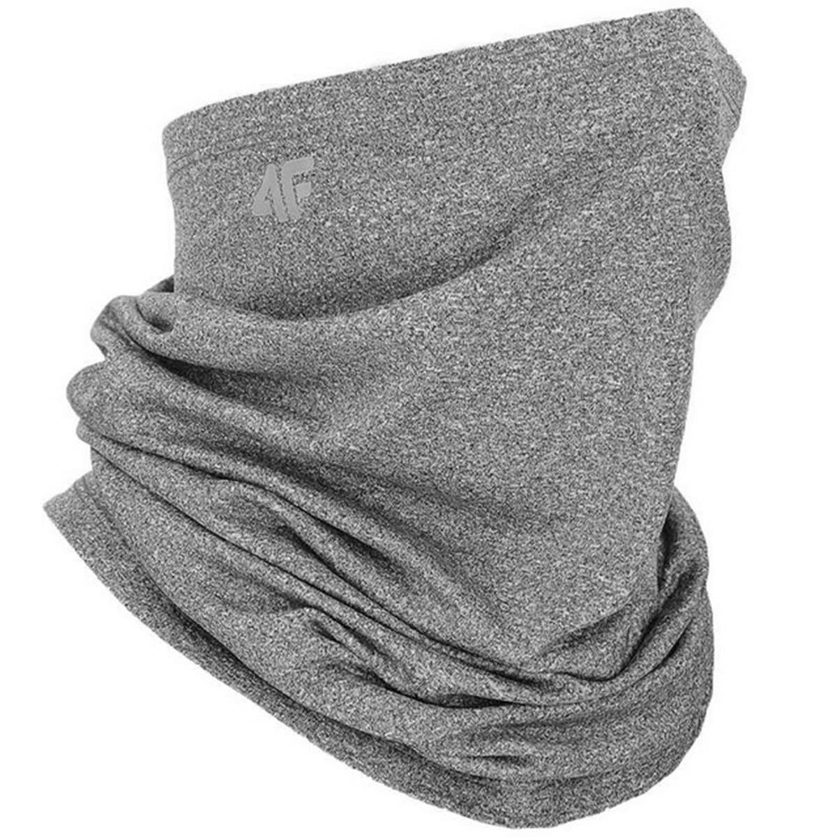 4F 4F Men's U046 Neck Warmer in Grey