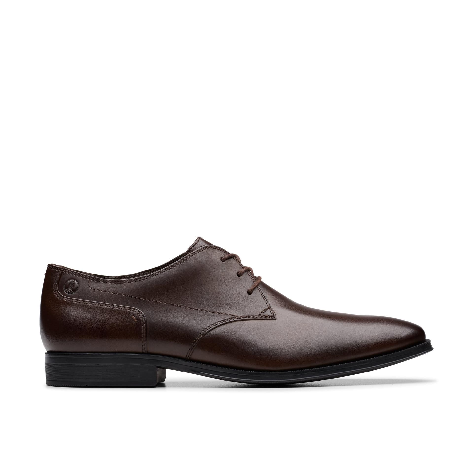 Clarks Clarks Men's Paulton Lace Brown Derby Shoes, Lace Up