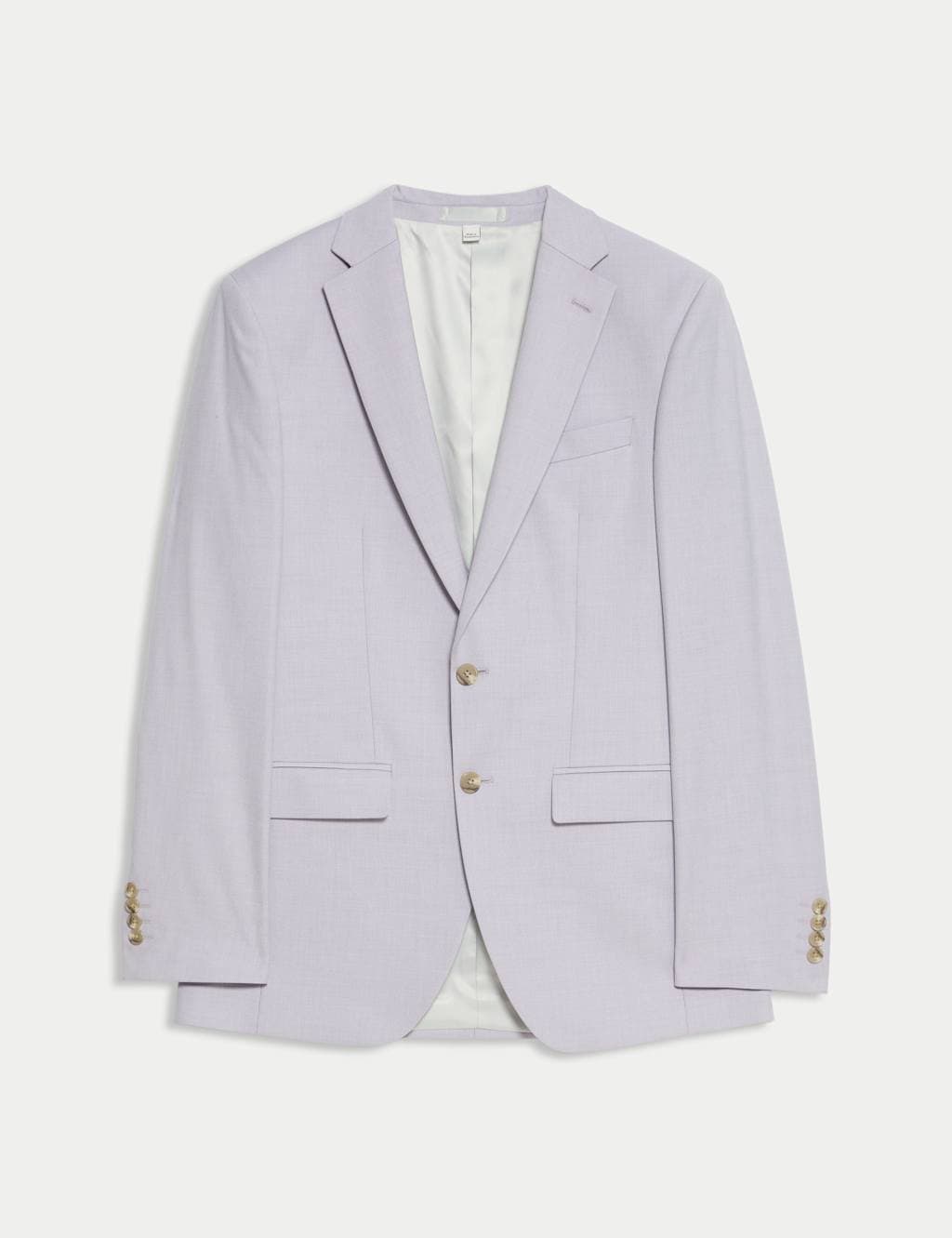 Marks & Spencer M&S Slim Fit Stretch Ultimate Suit Jacket Lilac